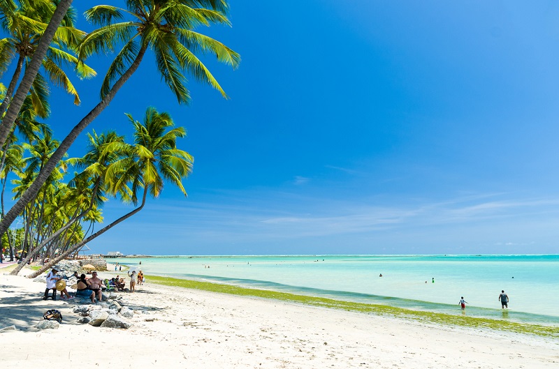 Praia paradisíaca em Maceió - Alagoas