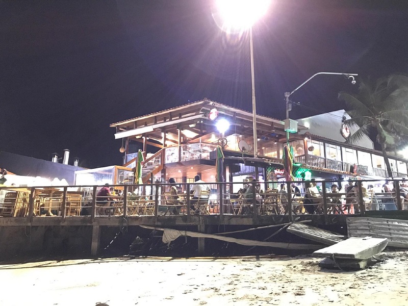 Quiosque de praia em Porto de Galinhas